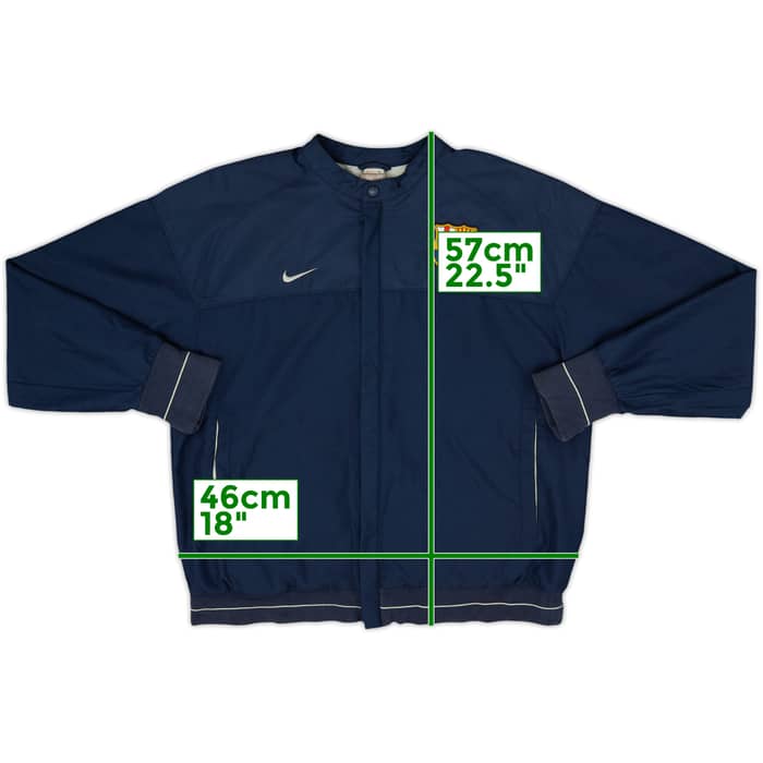 2008-09 Barcelona Nike Track Jacket - 8/10 - (L)