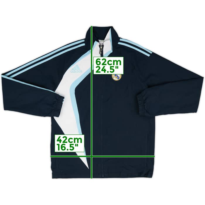 2009-10 Real Madrid adidas Track Jacket - 8/10 - (XL.Boys)
