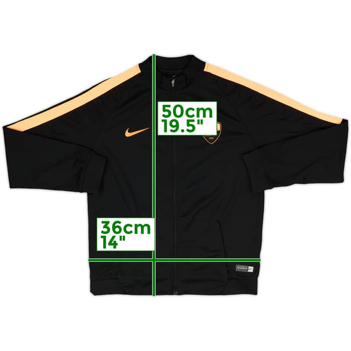 2016-17 Roma Nike Track Jacket - 9/10 - (L.Boys)