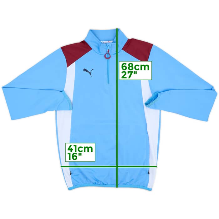 2016-17 Burnley Puma 1/4 Zip Drill Top - 7/10 - (XL.Boys)