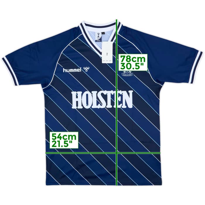 2010s Tottenham '1986-88 Away' Retro Shirt (L)