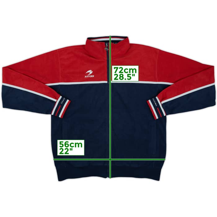 2000-01 Osasuna Astore Track Jacket - 4/10 - (XL)