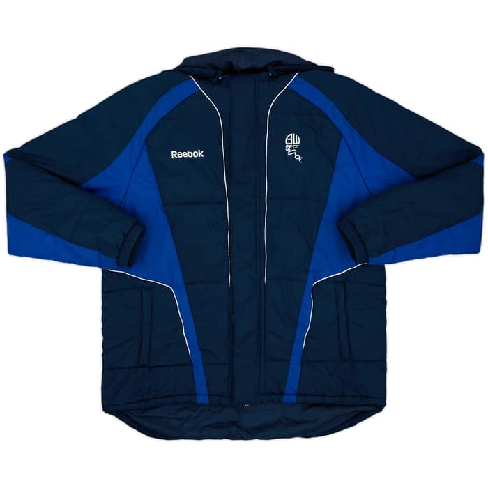 2010-11 Bolton Reebok Padded Bench Coat - 8/10 - (L)