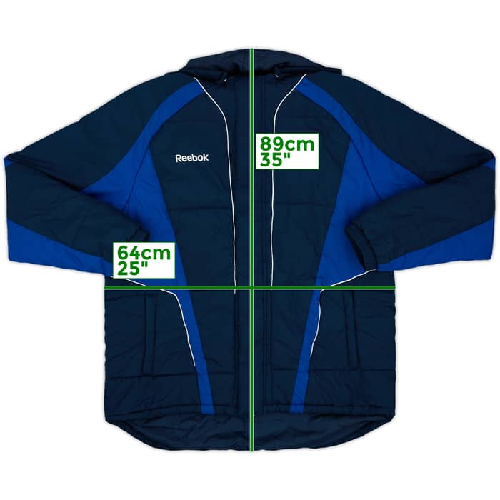 2010-11 Bolton Reebok Padded Bench Coat - 8/10 - (L)