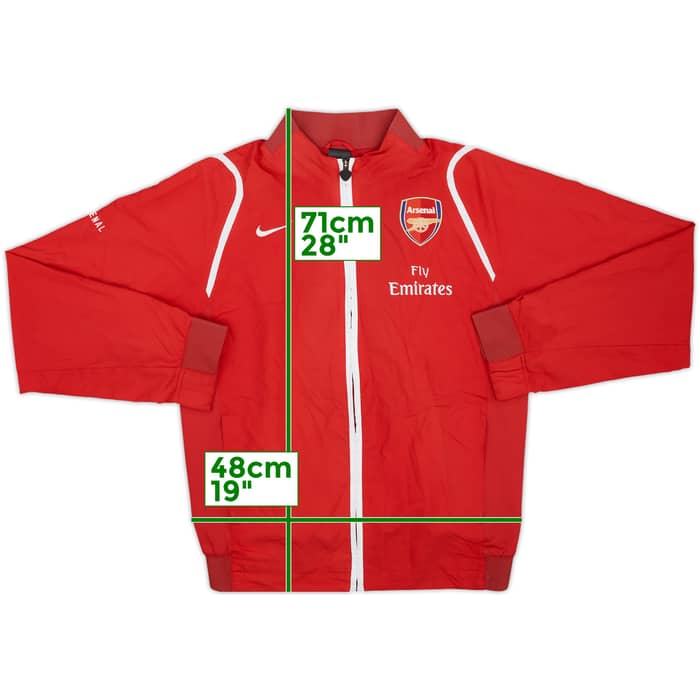 2006-07 Arsenal Nike Track Jacket - 8/10 - (M)