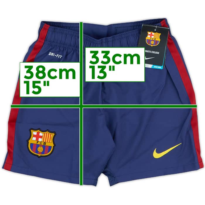 2012-13 Barcelona Home Shorts (6-8 Years)
