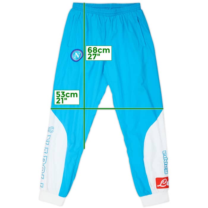 2016-17 Napoli Kappa Track Pants/Bottoms - 6/10 - (L)