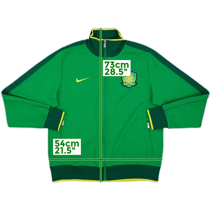 2013-14 Beijing Guoan Nike N98 Track Jacket - 8/10 - (XXL)