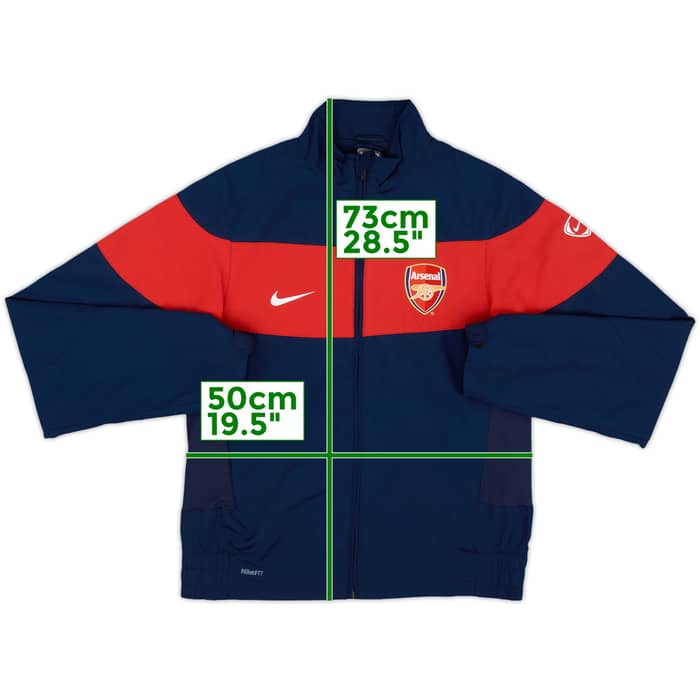 2009-10 Arsenal Nike Track Jacket - 10/10 - (M)
