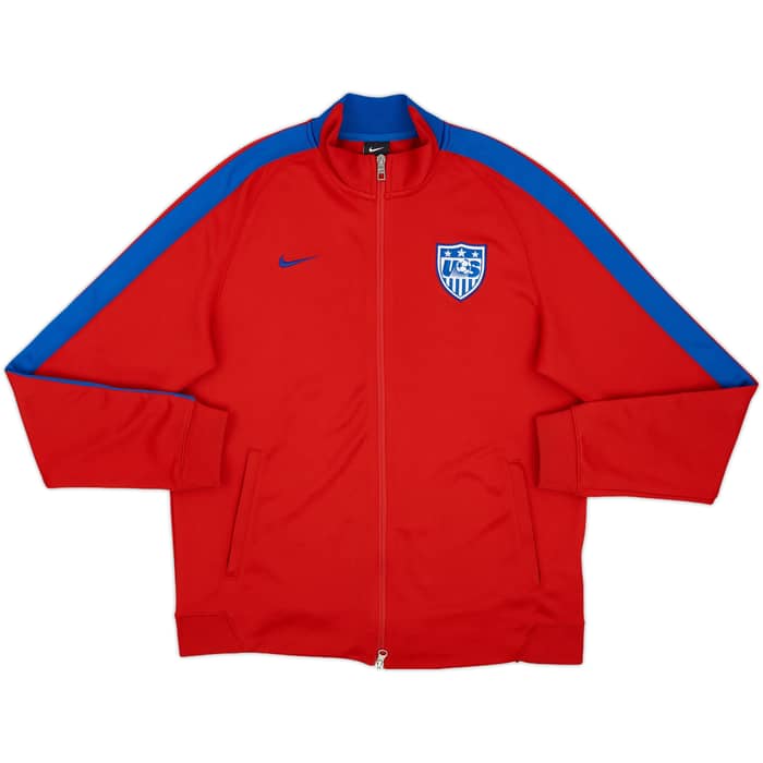 2014-15 USA Nike Track Jacket - 8/10 - (L)