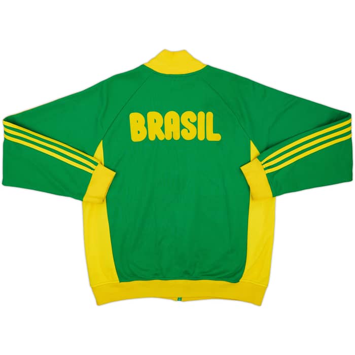 2010-11 Brazil adidas Originals Track Jacket - 8/10 - (L)