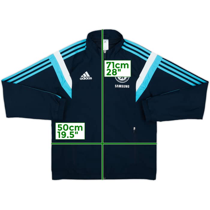 2014-15 Chelsea adidas Track Jacket - 8/10 - (S)