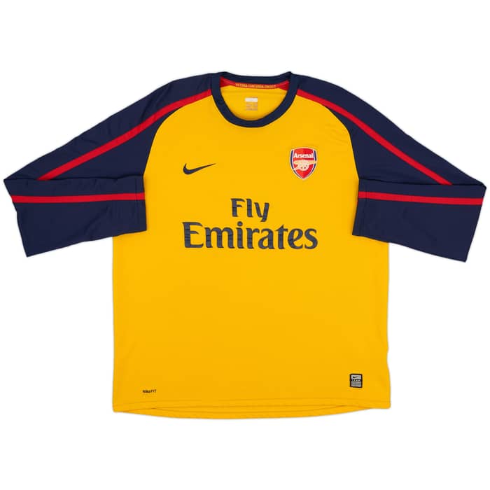 2008-09 Arsenal Away L/S Shirt Fabregas #4 - 6/10 - (XL)
