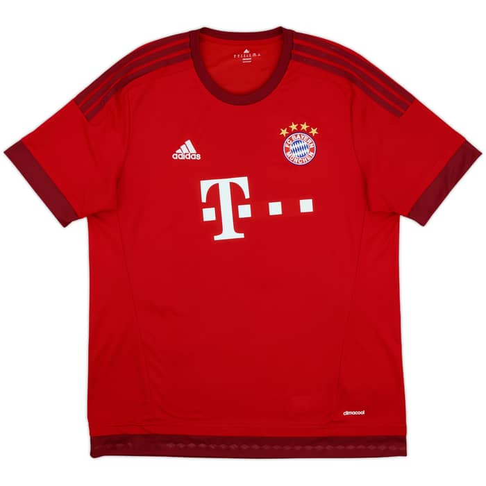 2015-16 Bayern Munich Home Shirt Ribery #7 - 4/10 - (XL)