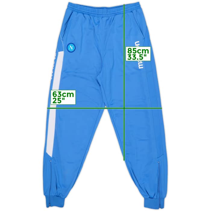 2010-11 Napoli Macron Training Pants - 10/10 - (XXL)