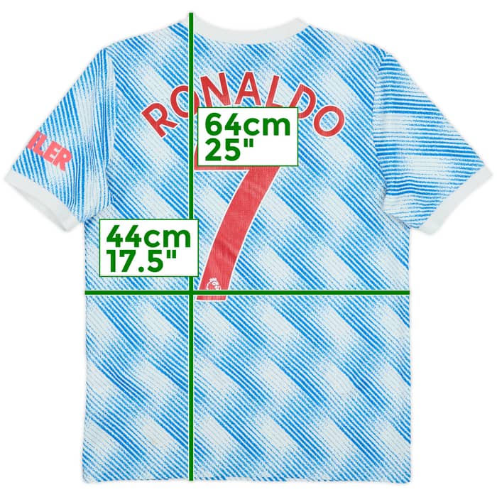 2021-22 Manchester United Away Shirt Ronaldo #7 - 7/10 - (L.Boys)