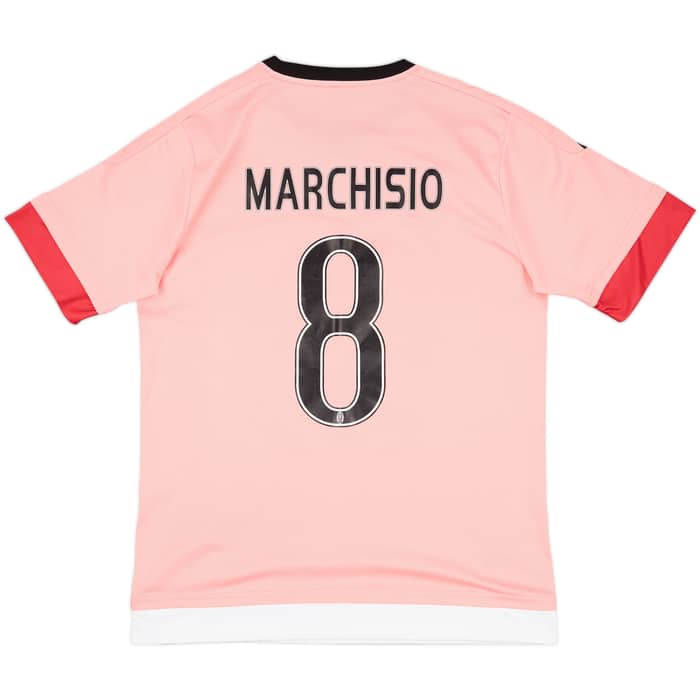 2015-16 Juventus Away Shirt Marchisio #8 - 7/10 - (L)