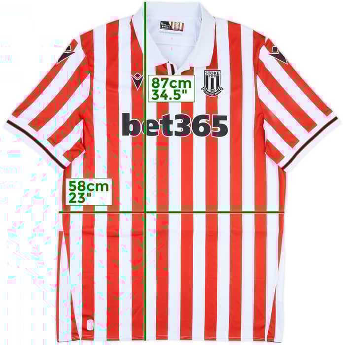 2023-24 Stoke City Home Shirt - 10/10 - (3XL)