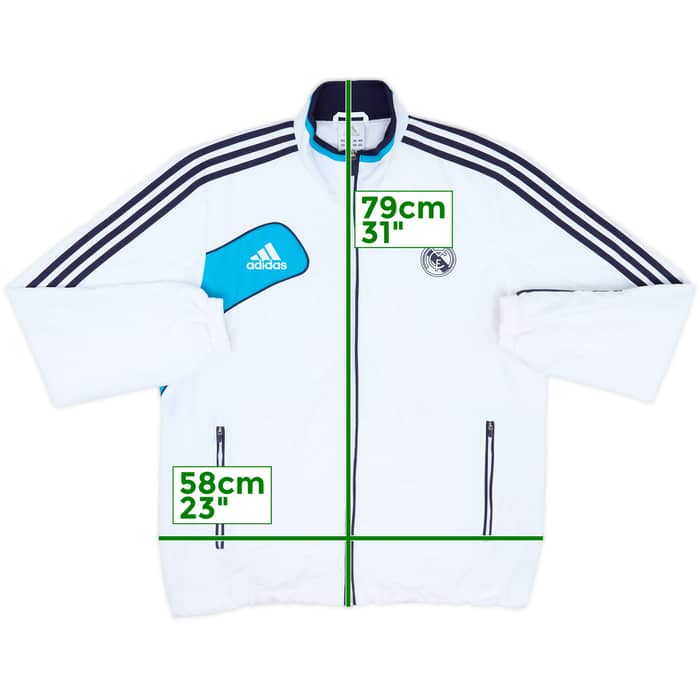 2012-13 Real Madrid adidas Track Jacket - 10/10 - (L)