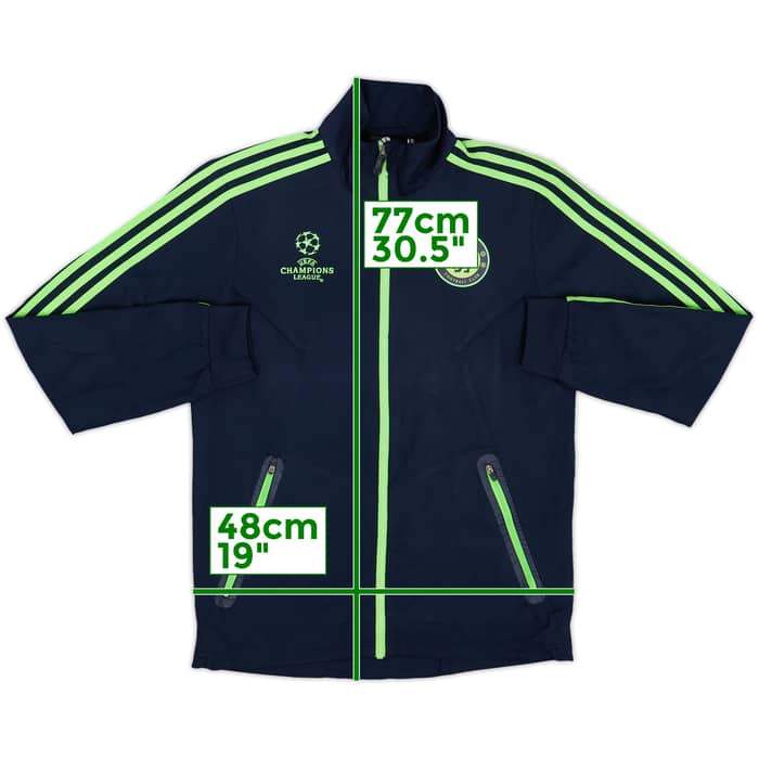 2010-11 Chelsea adidas Champions League Track Jacket - 8/10 - (S)