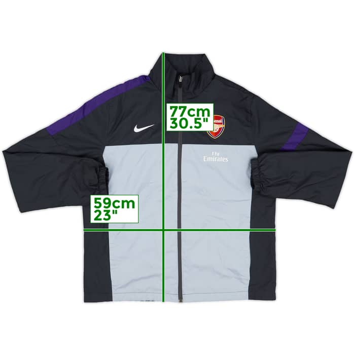 2013-14 Arsenal Nike Track Jacket - 8/10 - (L)