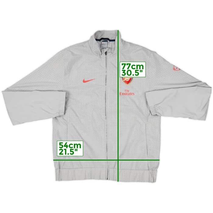 2009-10 Arsenal Track Jacket - 8/10 - (L)