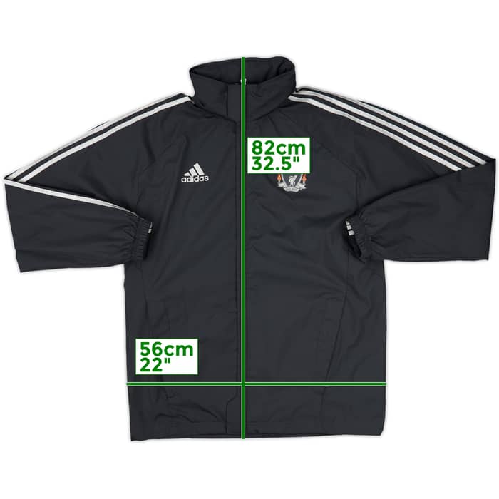 2011-12 Liverpool adidas Hooded Rain Jacket - 8/10 - (M)