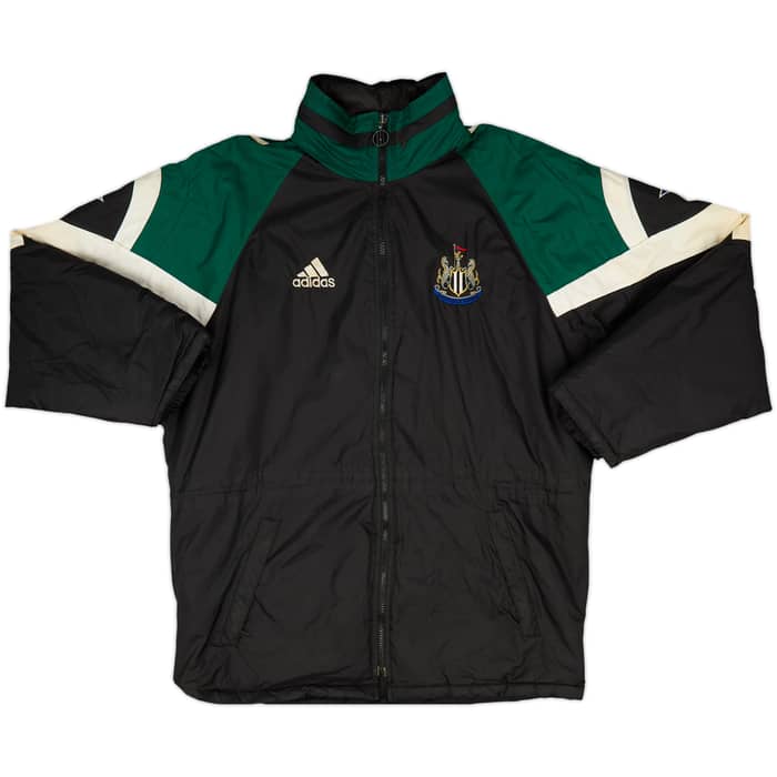 1997-99 Newcastle adidas Padded Bench Coat - 5/10 - (M)