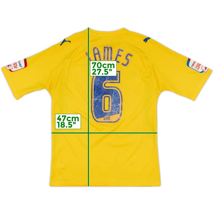 2010-11 Preston Away Shirt James #6 - 4/10 - (M)