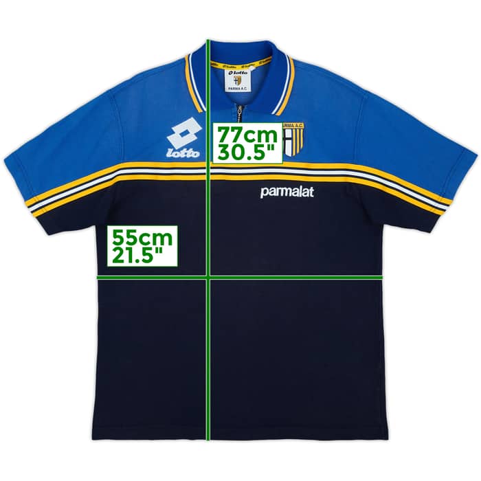 1998-99 Parma Lotto Polo Shirt - 7/10 - (L)