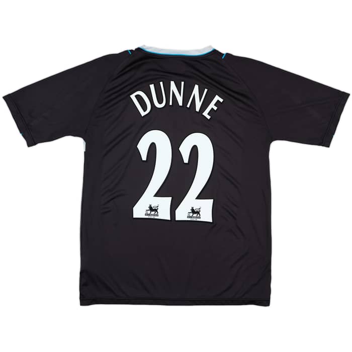 2006-07 Manchester City Away Shirt Dunne #22 - 6/10 - (L)
