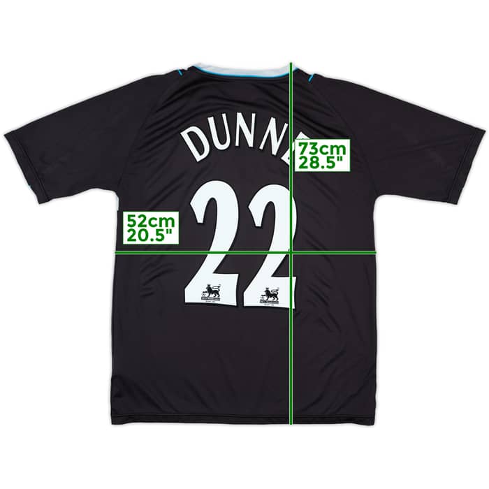 2006-07 Manchester City Away Shirt Dunne #22 - 6/10 - (L)