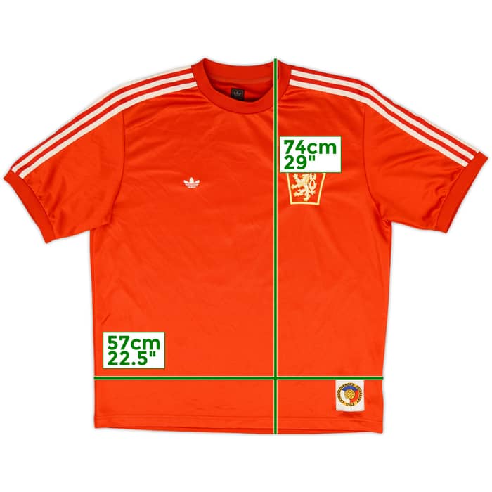 2005 Czechoslovakia adidas Originals 'Retro' Shirt #8 - 7/10 - (L)