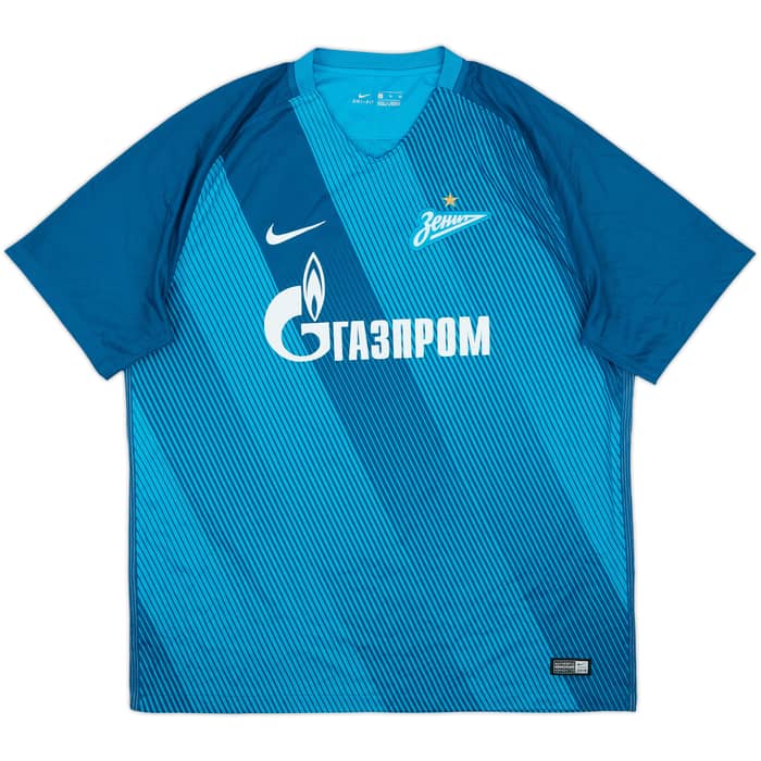 2016-17 Zenit St. Petersburg Home Shirt - 9/10 - (XL)