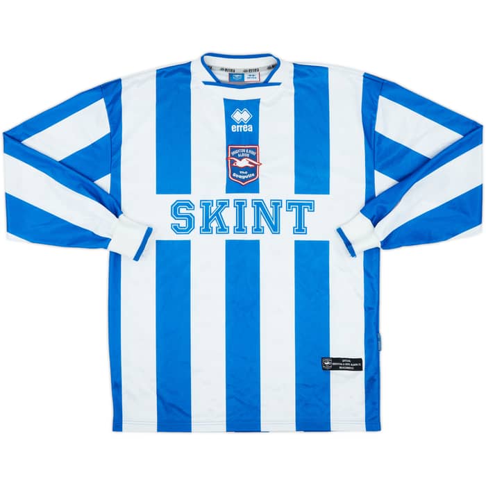 2002-04 Brighton Home L/S Shirt Zamora #25 - 5/10 - (L)