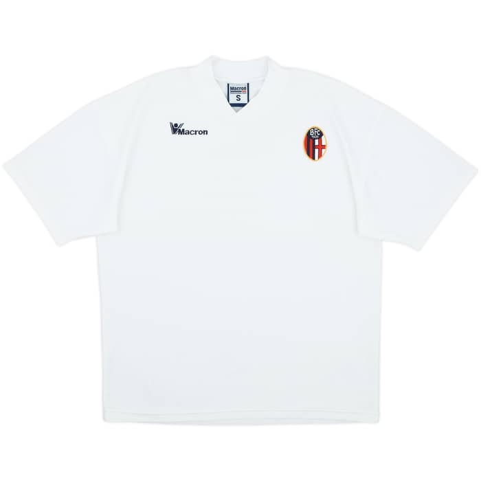 2001-02 Bologna Macron Training Shirt - 9/10 - (S)