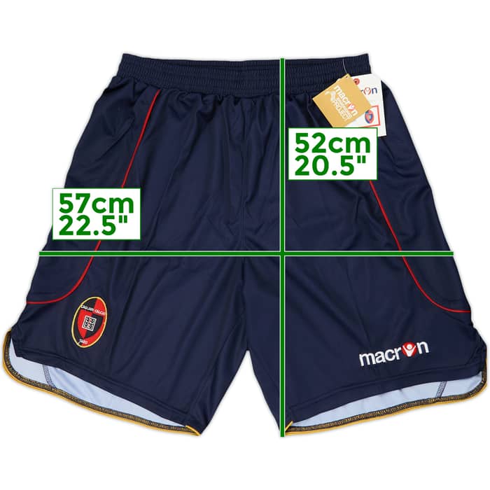 2010-11 Cagliari Home Shorts (XL)