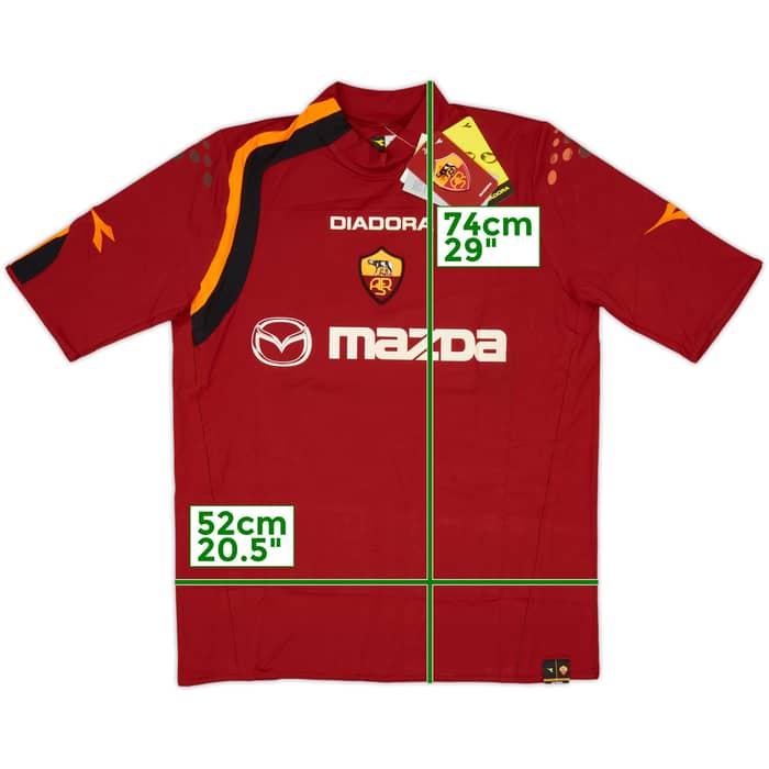 2004-05 Roma Home Shirt Cassano #18 (XL)