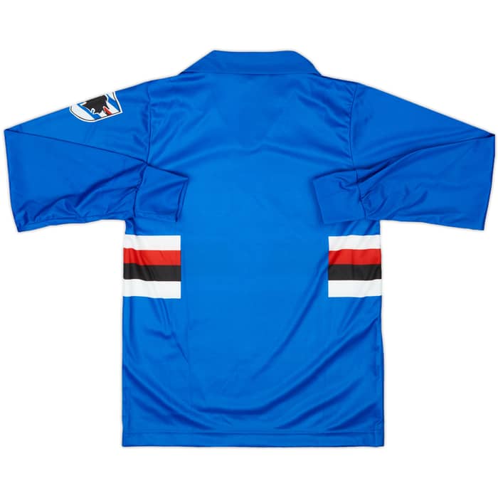 1990-92 Sampdoria Home L/S Shirt (M.Boys)