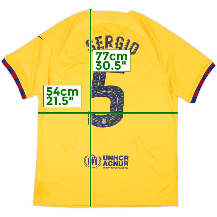 2023-24 Barcelona Fourth Shirt Sergio #5 (L)