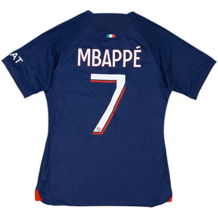 2023-24 Paris Saint-Germain Home Shirt Mbappe #7 (Women's S)