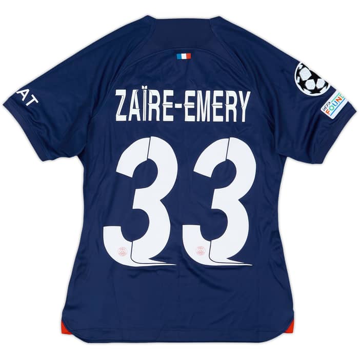 2023-24 Paris Saint-Germain Home Shirt Zaire-Emery #33 (Women's S)