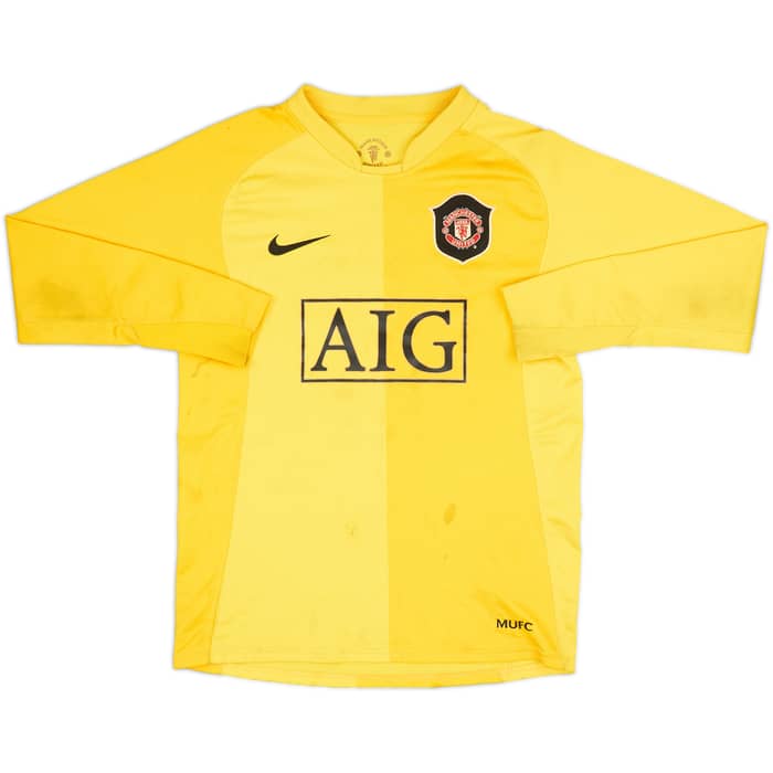 2006-07 Manchester United GK Shirt #1 - 4/10 - (M.Boys)