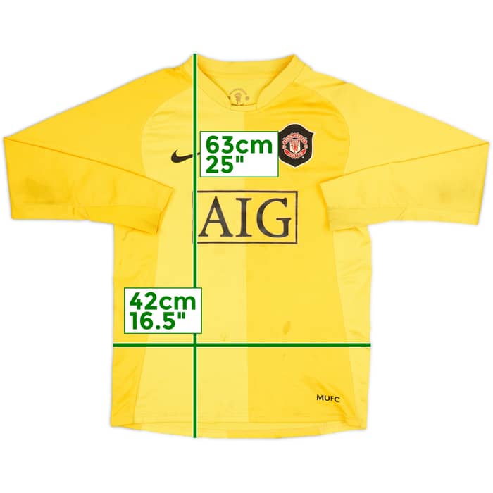 2006-07 Manchester United GK Shirt #1 - 4/10 - (M.Boys)