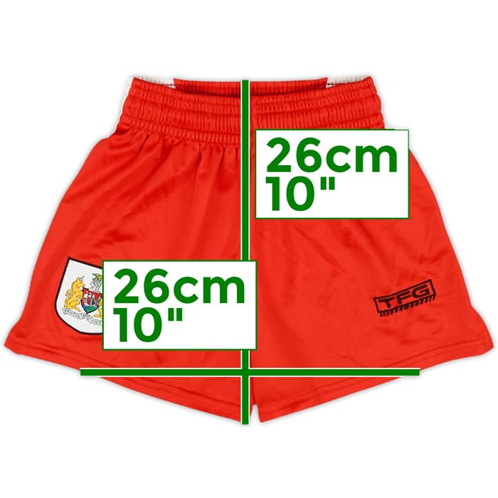 2003-04 Bristol City Home Shorts - 8/10 - (M.Boys)