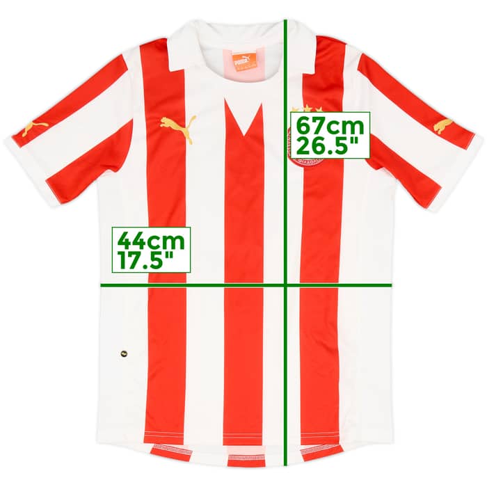 2011-12 Olympiakos Home Shirt #9 - 8/10 - (XL.Boys)