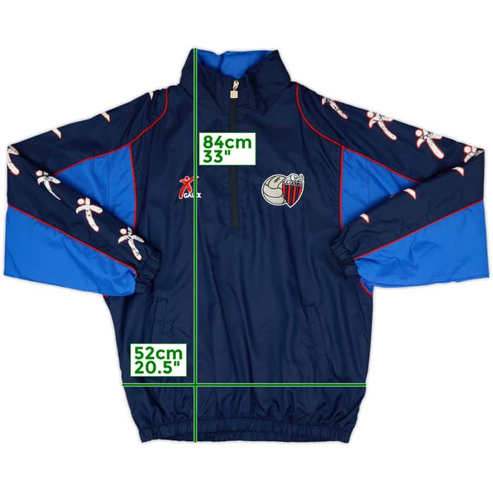 2004-05 Catania Galex 1/2 Zip Track Jacket - 5/10 - (L)