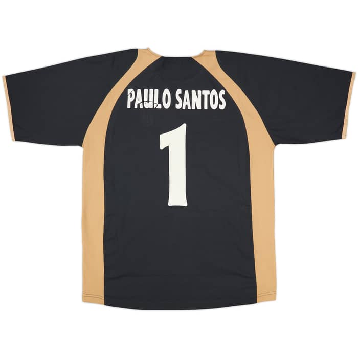 2005-06 Braga GK Shirt Paulo Santos #1 - 6/10 - (XL)