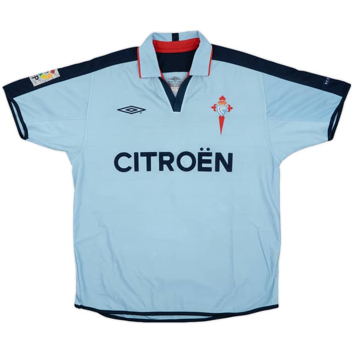 2003-05 Celta Vigo Home Shirt - 5/10 - (M)