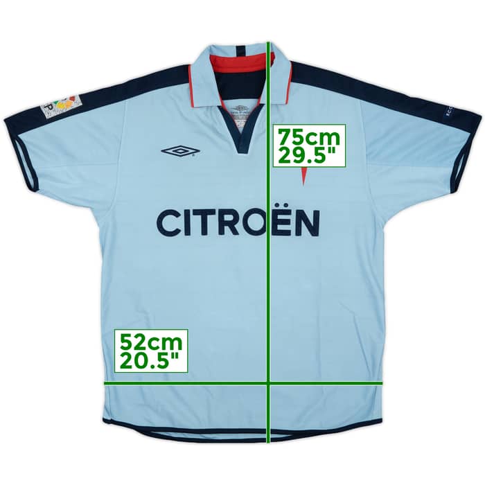 2003-05 Celta Vigo Home Shirt - 5/10 - (M)